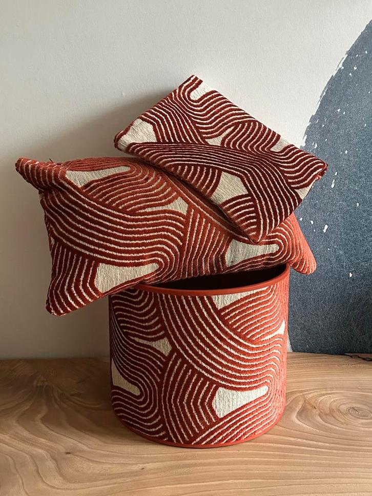 Handgemaakte Lampenkappen & Kussens, Huis en Inrichting, Woonaccessoires | Kussens, Nieuw, Overige kleuren, Overige vormen, Ophalen of Verzenden