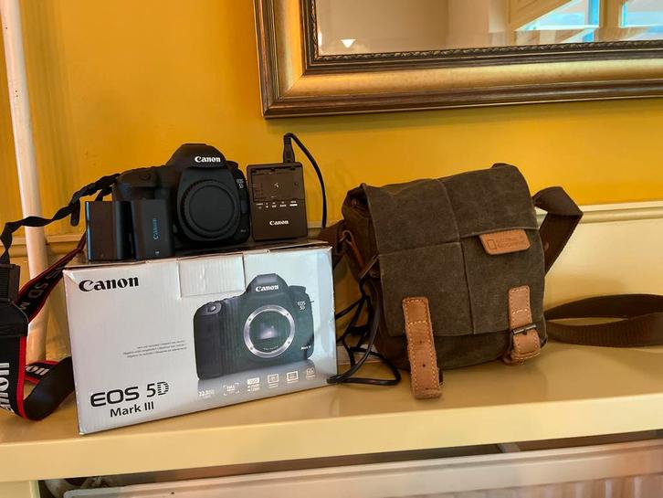 Canon 5D Mark III - Spiegelreflexcamera, Audio, Tv en Foto, Fotocamera's Digitaal, Gebruikt, Spiegelreflex, Canon, Geen optische zoom