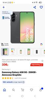 Samsung Galaxy A56 5G - 256GB - Awesome Graphite, Telecommunicatie, Mobiele telefoons | Samsung, Ophalen, Zwart, Touchscreen, Zo goed als nieuw