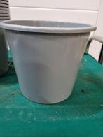 bloemen planten emmers 12 stuks grijs, Ophalen of Verzenden, 'T Olde Gre-j, Info@toldegrej.nl, Endepoelstraat 20f Didam