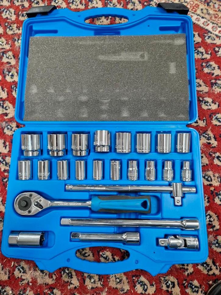 Doppenset Engelse/Inch Maten, Auto diversen, Autogereedschap, Nieuw, Ophalen of Verzenden