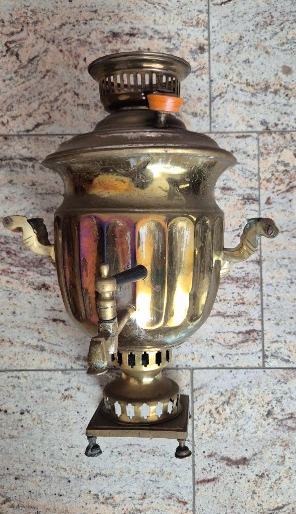 Koperen samovar, Antiek en Kunst, Antiek | Koper en Brons, Koper, Ophalen of Verzenden