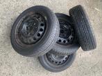 155/65/14 Forestone 7mm Toyota Aygo set, Auto diversen, Wieldoppen, Ophalen of Verzenden, Zo goed als nieuw