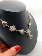 Z123 Prachtige zilveren filigrain ketting, Ophalen of Verzenden, Zo goed als nieuw, X, Zilver