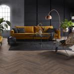 Visgraat Laminaat Oak Forest Natuur 10mm dik €19,95m2, Bruin, 75 m² of meer, Visgraat laminaat click bruin kleur, Nieuw