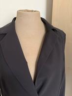 Grijs travelstof jasje - Jane Luschka, Kleding | Dames, Jasjes, Kostuums en Pakken, Maat 42/44 (L), Ophalen of Verzenden, Zo goed als nieuw