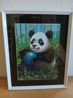 Schilderij panda, Minder dan 50 cm, 50 tot 75 cm, Ophalen of Verzenden, Zo goed als nieuw