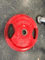 1 x 25 lg Lifemaxx olympische halter schijf  50 mm, Ophalen, Halterschijven, Gebruikt, Lifemaxx
