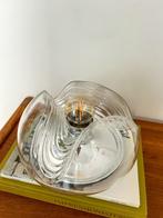 Vintage Peil & Putzler Wave plafondiere, Ophalen of Verzenden, Gebruikt, Glas, Mid Century