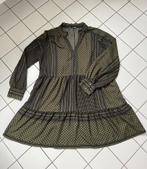 Leger groen met zwart kort dames jurkje maat 40 ONLY, Only, Zo goed als nieuw, Boven de knie, Groen