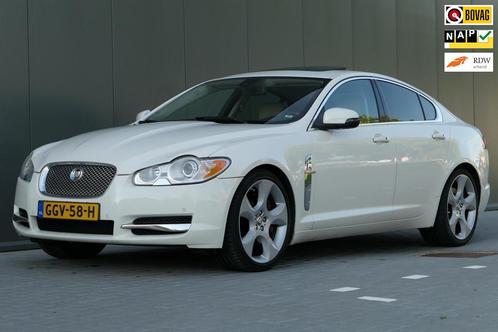 Jaguar XF 4.2 V8 SV8 Supercharged 426pk Schuifdak Youngtimer, Auto's, Jaguar, Bedrijf, Te koop, XF, ABS, Achteruitrijcamera, Airbags