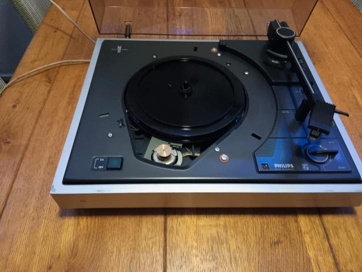 Philips Automatic 406 Platenspeler, Audio, Tv en Foto, Platenspelers, Gebruikt, Platenspeler, Philips, Automatisch, Ophalen of Verzenden