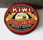 kiwi shoe care kit blik leeg, Verzamelen, Ophalen of Verzenden, Gebruikt, Overige, Overige merken