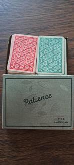 Vintage mini patience spel van P E B Amsterdam, Ophalen of Verzenden