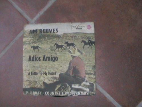 jim reeves jukebox single he ll have to go uit j 50, Cd's en Dvd's, Vinyl Singles, Zo goed als nieuw, Single, Pop, Ophalen of Verzenden
