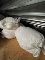 4 grote en een halve zak zitzak vulling, Huis en Inrichting, Ophalen, Nieuw, Wit, Overige typen