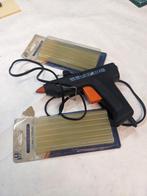 Lijmpistool + 24 lijmpatronen, Ophalen of Verzenden, Zo goed als nieuw