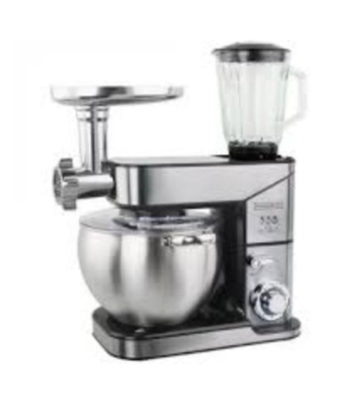 Keukenmachine 3-in-1 inhoud 7,5 liter/ 1200 watt., Witgoed en Apparatuur, Keukenmixers, Nieuw, 4 liter of meer, 3 snelheden of meer