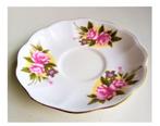 porselein schotel royal ascot fine bone China rose basket, Antiek en Kunst, Ophalen of Verzenden