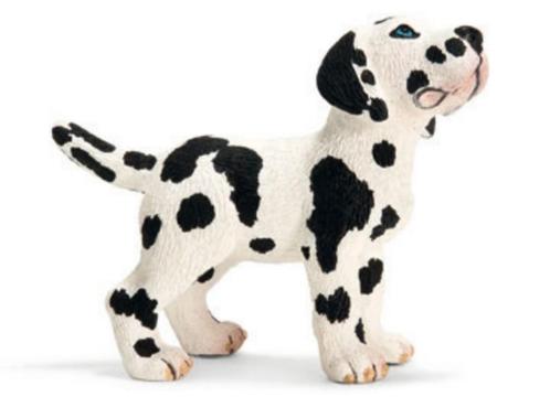 Schleich 16385 Duitse dog  jong, dierfiguur, Verzamelen, Dierenverzamelingen, Gebruikt, Beeldje of Figuurtje, Hond of Kat, Ophalen of Verzenden