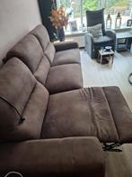 Heerlijk comfortabele bank taupe, Huis en Inrichting, Ophalen, Zo goed als nieuw, Stof