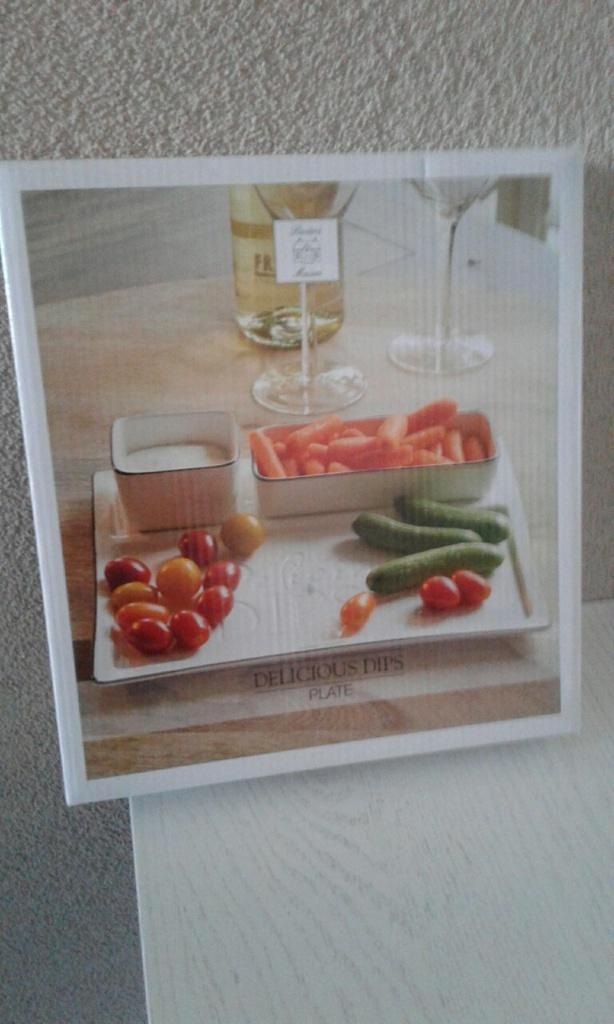 Riviera Maison Delicious Dip Plate/ Bord, Huis en Inrichting, Keuken | Keukenbenodigdheden, Nieuw, Ophalen of Verzenden