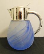 Vintage - blauwe waterkan - decanter [957], Antiek en Kunst, Ophalen