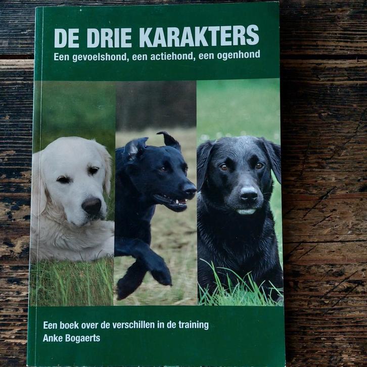De Drie Karakters - Anke Bogaerts, Boeken, Dieren en Huisdieren, Zo goed als nieuw, Honden, Ophalen of Verzenden