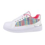 Dames sneakers gympen wit rood multicolor 36 37 38 39 40 41, Kleding | Dames, Schoenen, Nieuw, Ophalen of Verzenden, Wit, Sneakers of Gympen