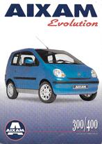 AIXAM,  minicollectie brochures, Ophalen of Verzenden, Zo goed als nieuw, Overige merken