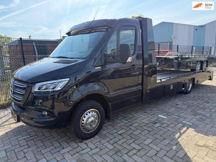 Mercedes-Benz Sprinter 319 3.0 CDI Tijhof Opbouw, Auto's, Bestelauto's, Bedrijf, Te koop, ABS, Airconditioning, Boordcomputer