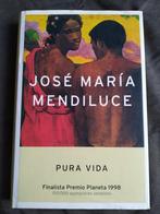 José María Mendiluce - Pura vida, Fictie, Ophalen of Verzenden, José María Mendiluce, Zo goed als nieuw