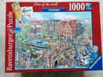 Amsterdam puzzel., Hobby en Vrije tijd, Denksport en Puzzels, Ophalen of Verzenden, 500 t/m 1500 stukjes, Zo goed als nieuw, Legpuzzel