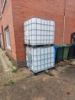 2x IBC € 35,- p/st, beide voor€ 50,-  kan ook bezorgd worden, 150 liter of meer, Ophalen of Verzenden, Gebruikt
