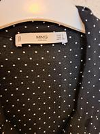 Jurk, merk Mango MNG, gestippeld/polka dot, maat S, Kleding | Dames, Jurken, Mango, Zwart, Ophalen of Verzenden, Zo goed als nieuw