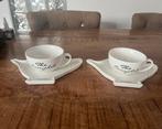 Rivièra Maison kop en schotel set, Huis en Inrichting, Ophalen, Zo goed als nieuw, Overige stijlen, Kop(pen) en/of Schotel(s)