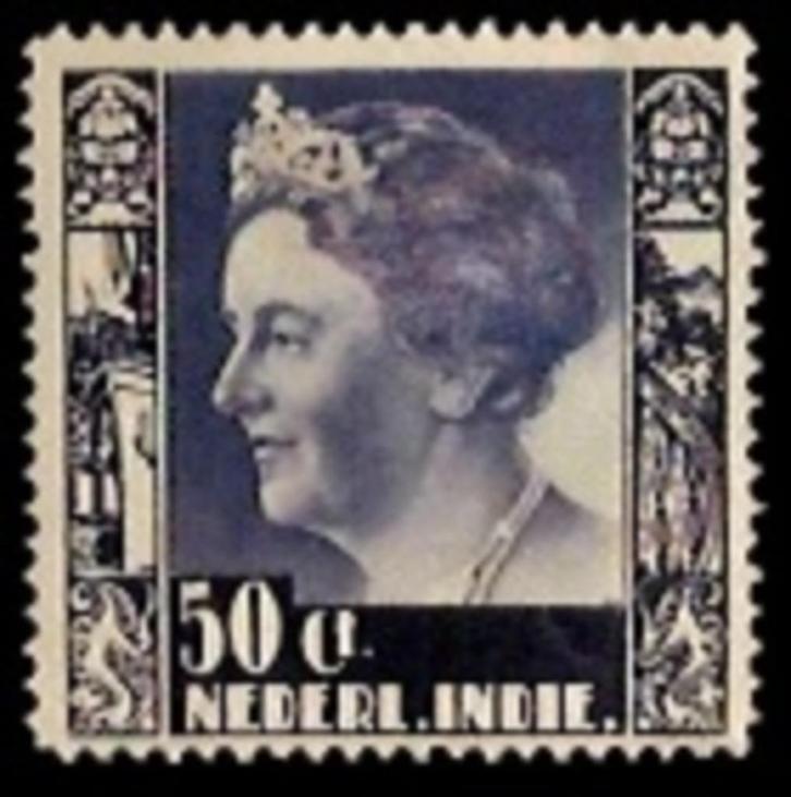 Ned-Indie NVPH nr 260 postfris Koningin Wilhelmina 1938, Postzegels en Munten, Postzegels | Nederlands-Indië en Nieuw-Guinea, Postfris