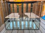 Hamsterkooi Interzoo Vision 58,5x38x47cm, Dieren en Toebehoren, Knaagdieren en Konijnen | Hokken en Kooien, Kooi, Gebruikt, Minder dan 75 cm