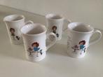 Douwe Egberts mokken Floddertje 4 stuks Annie M.G. Schmidt, Huis en Inrichting, Keuken | Servies, Ophalen of Verzenden, Zo goed als nieuw