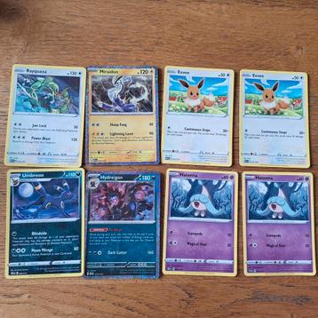 Pokemon kaarten 8 stuks kaartspel verzamelen kaart acht st. beschikbaar voor biedingen