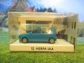 1994 - 2003 VW Polo 6N 5-deurs - Herpa aqua IAA 1995 uitgave beschikbaar voor biedingen