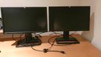 2x HP ZR22W 22 inch monitor, Computers en Software, Monitoren, Ophalen, IPS, Kantelbaar, Full HD