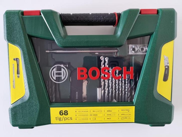 Bosch 68-delige V-line borenset - Nieuw!, Doe-het-zelf en Verbouw, Gereedschap | Handgereedschap, Nieuw, Ophalen of Verzenden