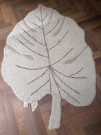 Bladvormig vloerkleed, Ophalen, 100 tot 150 cm, Wit, Zo goed als nieuw