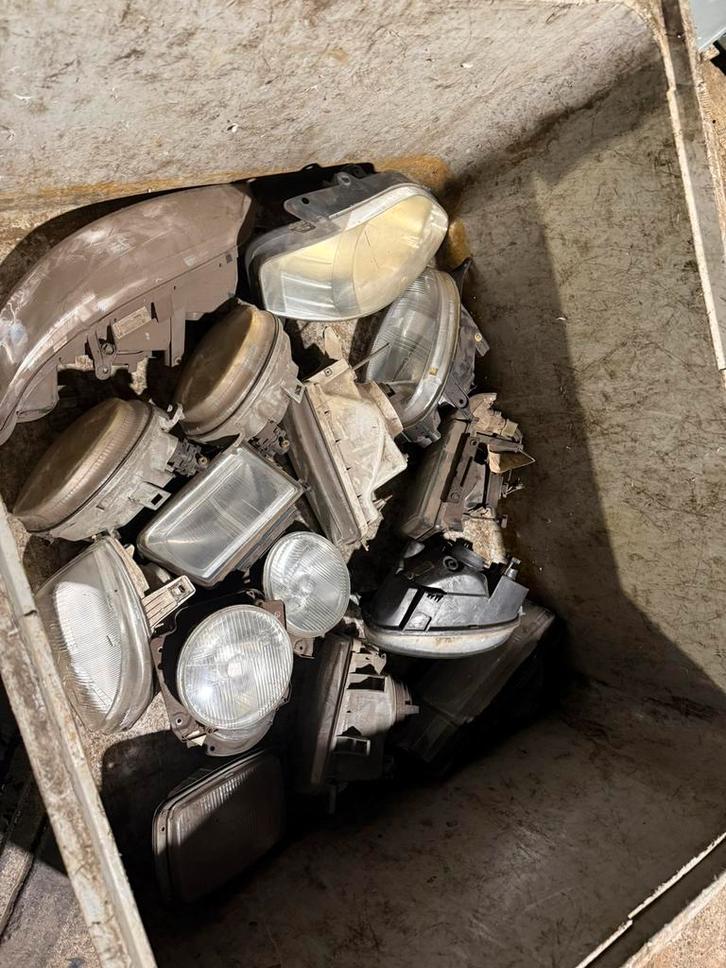 Grote partij lampen&spiegels, Auto-onderdelen, Verlichting, Gebruikt, Ophalen