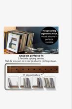 LP Standaard - Notenhout & RVS - 70 LP's, Ophalen of Verzenden, Nieuw, Hout, 25 tot 75 discs
