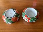 Arzberg kerst porseleinen waxinelichthouder theelichthouder, Ophalen, Overige materialen, Rood, Zo goed als nieuw