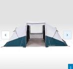 Arpenaz 4.2 fresh & black tent met luifelstokken, Caravans en Kamperen, Tenten, Zo goed als nieuw