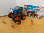 Lego City 60180 monstertruck, Ophalen of Verzenden, Zo goed als nieuw