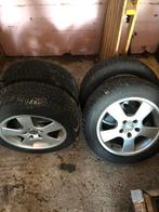 Audi Velgen met Winterbanden - 16 inch, Auto-onderdelen, Banden en Velgen, Gebruikt, 16 inch, Banden en Velgen, Personenwagen
